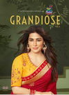 VISHAL GRANDIOSE VOL-4 Latest Fancy Festive Wear Designer Heavy Vichitra silk Embroidered Saree Collection